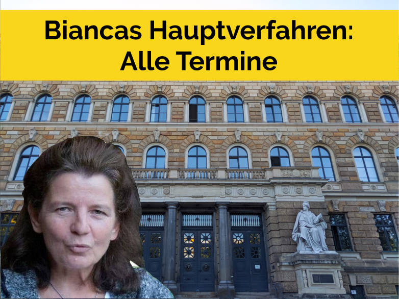 Bianca Witzschels Hauptverfahren: Alle Termine