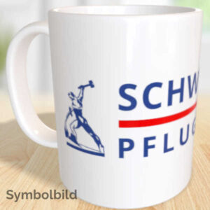 Tasse "Schwerter zu Pflugscharen"