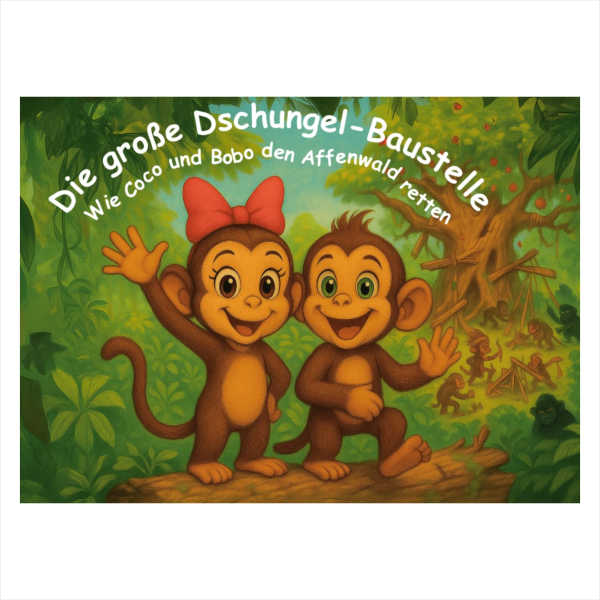 Die große Dschungel-Baustelle (Cover)