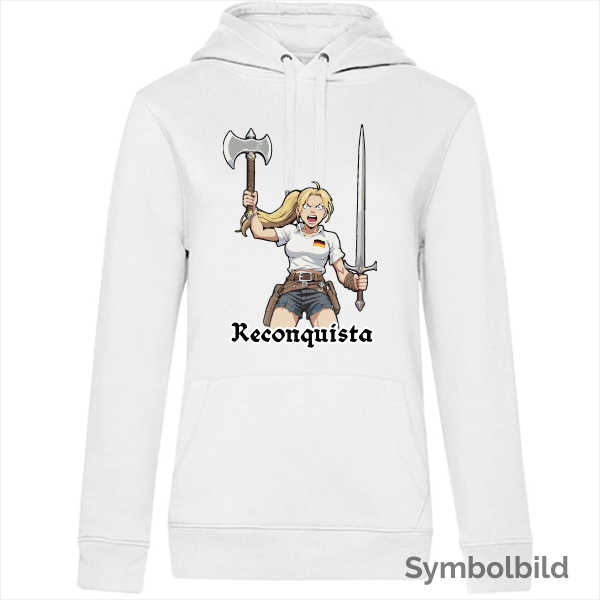 Hoodie "Reconquista" Damen (weiß)