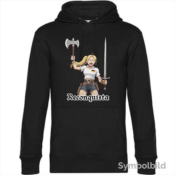 Hoodie "Reconquista" Herren (schwarz)
