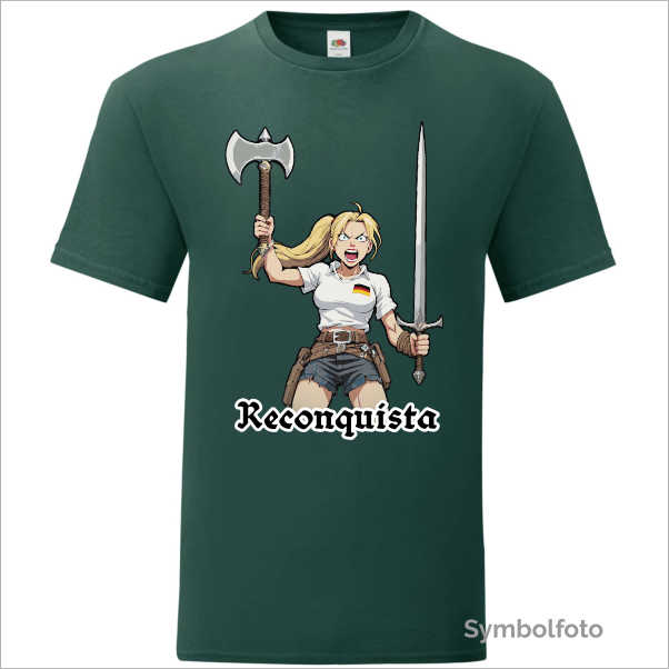 T-Shirt "Reconquista" Herren (grün)